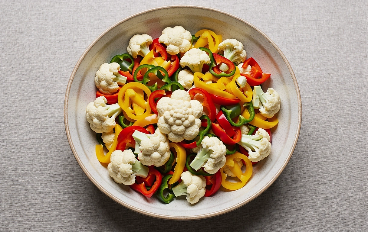 Vegetales frescos para deportistas